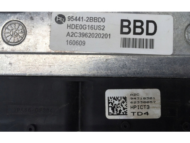Блок управления коробкой передач 954412BBD0   KIA Niro