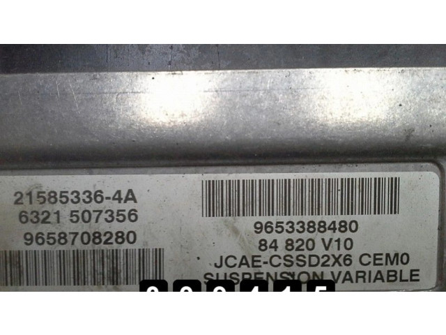 Řídící jednotka 21585336-A4   Citroen C6 2006