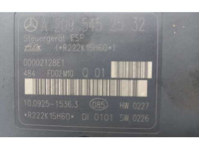 Jednotka ABS A2095452532, FD02M10Q01   Mercedes-Benz C W203 2002