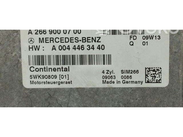 Řídící jednotka A2669000700, A2669000700   Mercedes-Benz B W245 2009