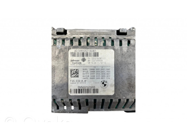 Дисплей    9231320, 998A003001100   BMW X3 E83
