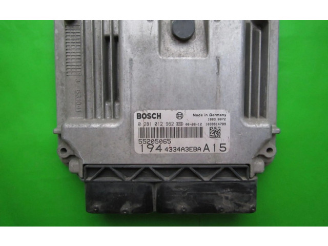 Řídící jednotka 55205065, 0281012962   Fiat Croma 2006