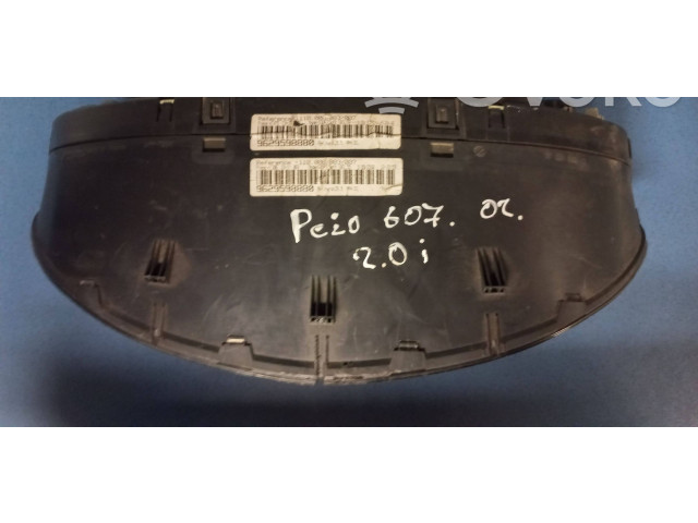 Přístrojová deska  Peugeot 607 2003 9629598880, 110008883007  