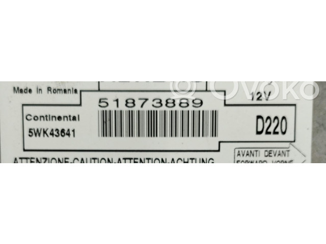 Блок подушек безопасности 51873889, 51873889   Fiat Bravo
