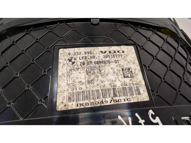 Přístrojová deska  BMW 4 F36 Gran coupe 2016 6804975, 62106804975  