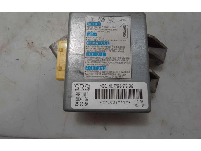 Блок подушек безопасности 77960ST3E83, CENTRALITAAIRBAG   Honda Civic