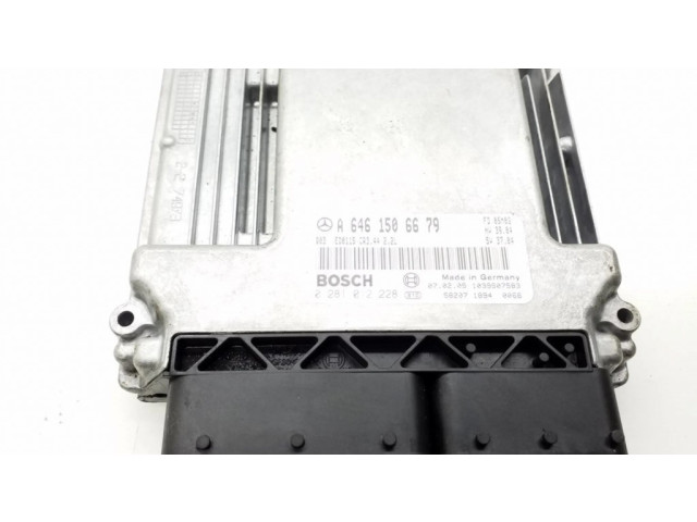 Řídící jednotka A6461506679, 0281012228   Mercedes-Benz C W203 2005