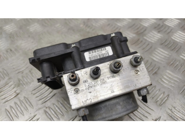 Блок АБС 51789678, 0265231928   Fiat  Bravo  2007-2014 года
