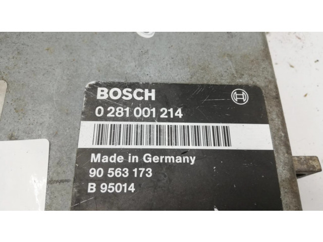 Блок управления двигателя 0281001214, 90563173   Opel Omega B1
