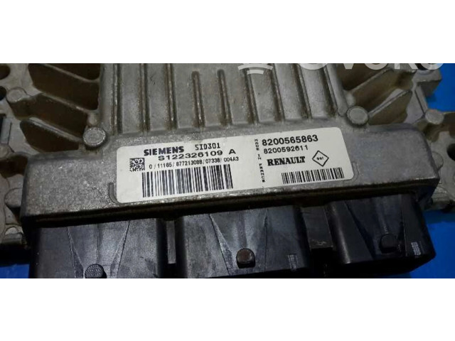 Řídící jednotka S122326109A, SID301   Nissan Tiida C11 2008