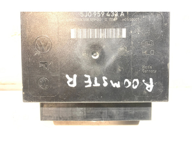 Блок комфорта 5J0959433A, 5DK00812920   Skoda Roomster (5J)   