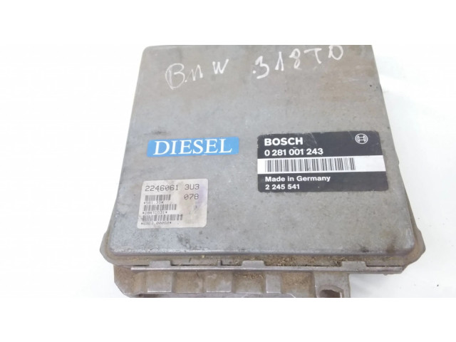 Řídící jednotka 0281001243, 2246061   BMW 3 E36 1995