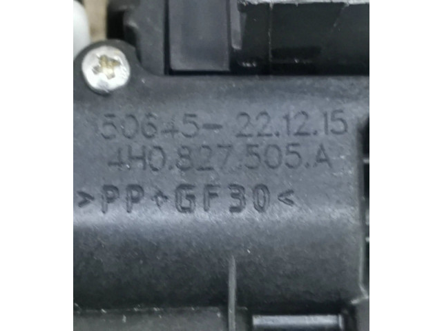 Zámek zadních dveří 4H0827505A, 50645221215   Audi A3 S3 8V 2017