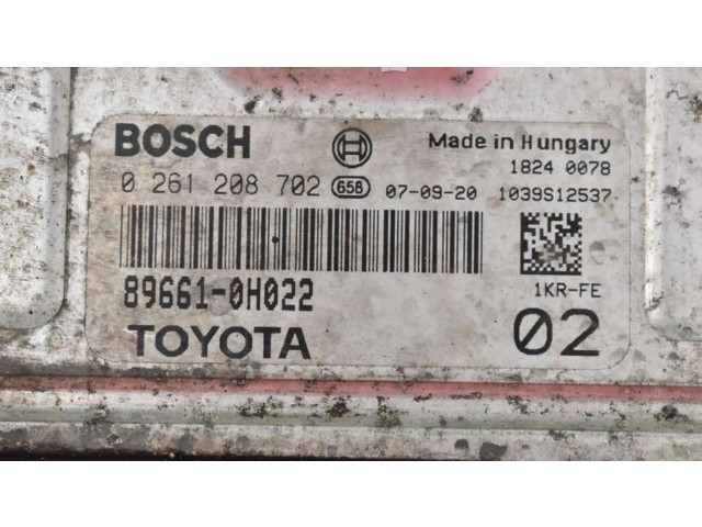 Řídící jednotka 89661-0H022, 89661-0H022   Peugeot 107 2007