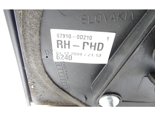 Zpětné zrcátko  Toyota Yaris 2009  879100D210, 6240  