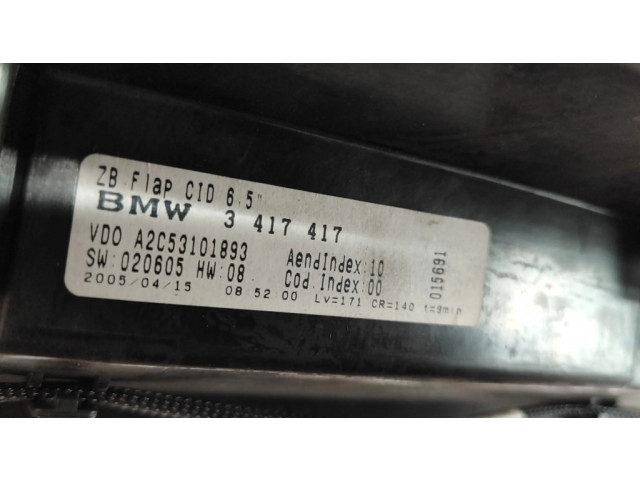 Дисплей    3417417, A2C53109836   BMW X3 E83