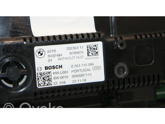 Панель приборов J00624, 62105A5A9F3   BMW 5 G30 G31       