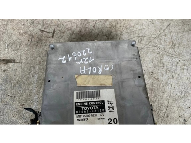 Řídící jednotka 8966602120   Toyota Corolla E120 E130 2004