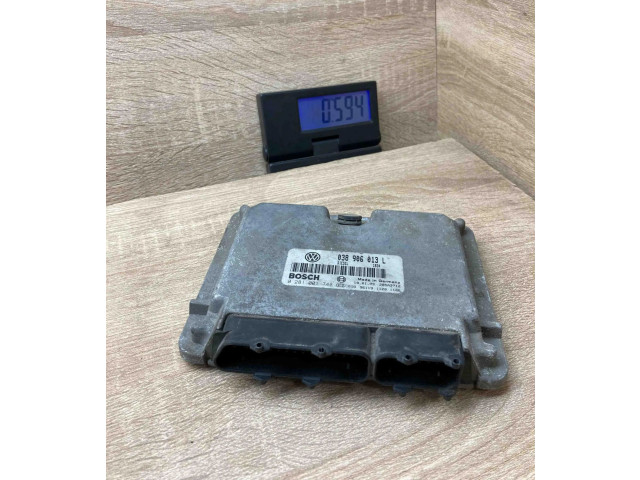 Блок управления двигателем ECU 038906013L, 0281001748   Volkswagen Lupo