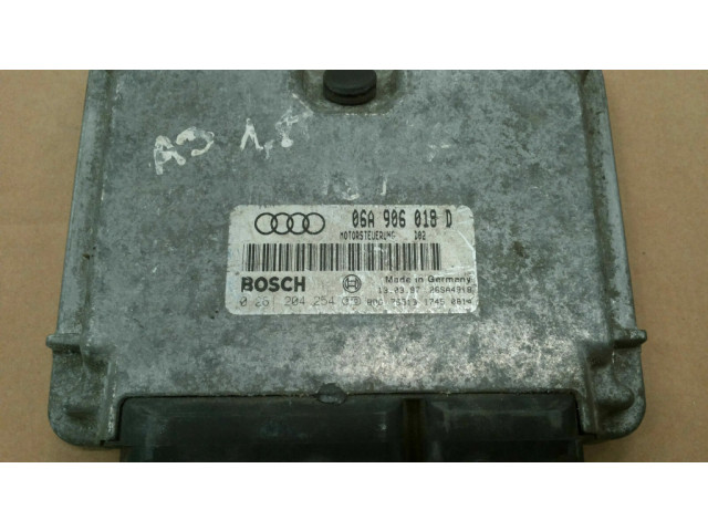 Блок управления двигателя 06A906018D, 0261204254   Audi Q5 SQ5