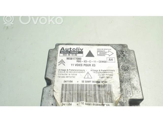 Блок подушек безопасности 9658177080   Citroen C5