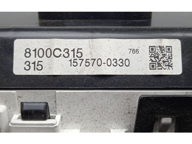 Панель приборов    Mitsubishi Mirage VI G4 Attrage       