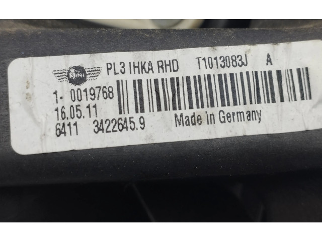 Вентилятор печки    3422645   Mini Cooper Countryman R60