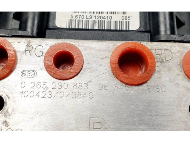 Jednotka ABS 9664532380, 0265951326   Peugeot 5008 2009