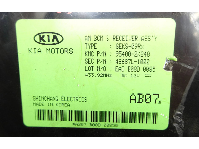 Řídící jednotka 954002K240, 48687L1000   KIA Soul 2009