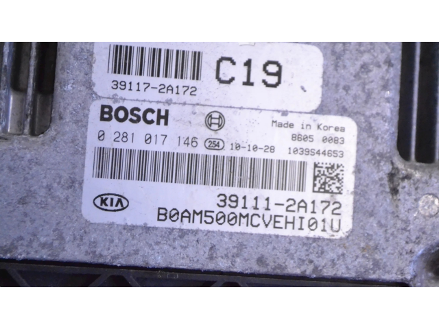 Řídící jednotka 391112A172, 0281017146   KIA Soul 2010