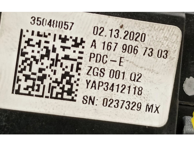 Pojistková skříňka Řídící jednotka BSM A1679067303   Mercedes-Benz GLE W167 2020