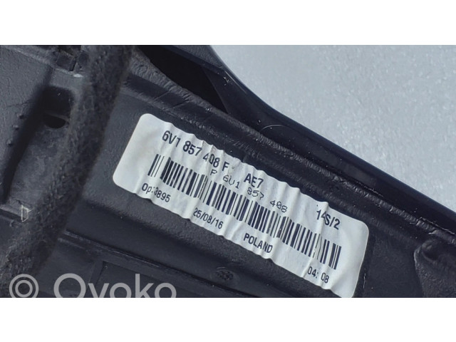 Zpětné zrcátko pravé Skoda Fabia Mk3 (NJ) 2017  6V1857408F, E90411104  
