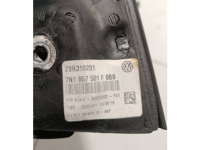 Zpětné zrcátko  Volkswagen Sharan 2012  Z8R310201, 5252000  