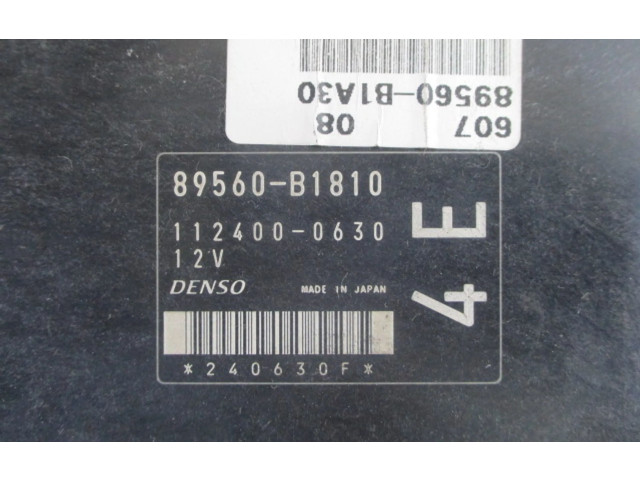 Řídící jednotka 89560-B1810, 89560-B1810   Subaru Justy 2008