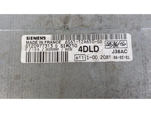 Řídící jednotka 6S6112A650GD   Ford Fiesta 2006