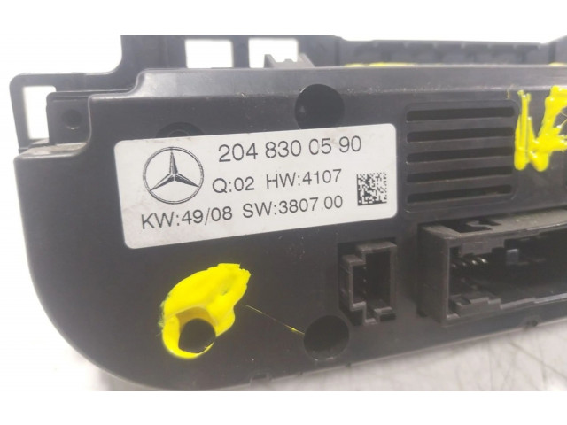 Блок управления климат-контролем A2048300590, 2048300590   Mercedes-Benz CLK AMG A208 C208