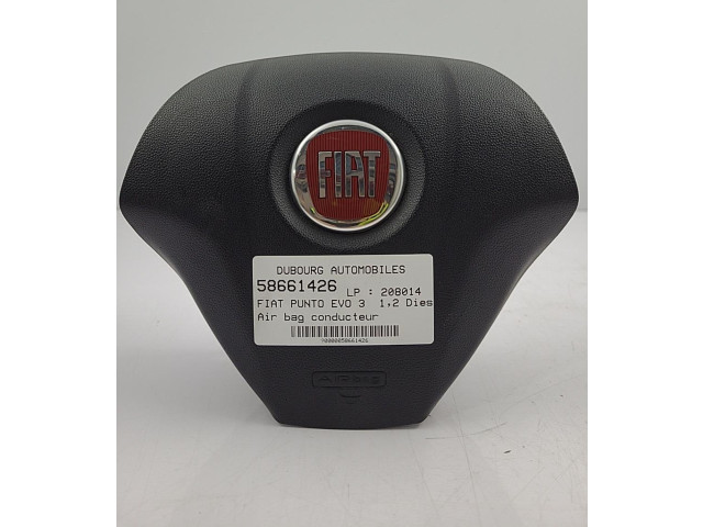 Подушка безопасности водителя 735516201   Fiat Punto Evo