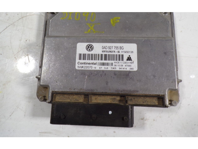 Блок управления 0AD927755BG, 0AD927755BG   Volkswagen Touareg I