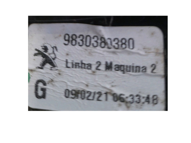 Передний механический механизм для подъема окна 9830389380   Peugeot 3008 II 2021