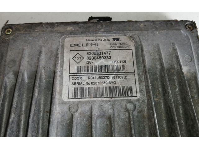 Řídící jednotka 8200331477, 8200469333   Renault Megane II 2006
