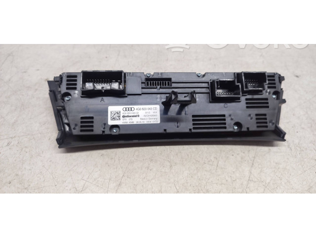 Блок управления климат-контролем 4G0820043CD, A2C91426900   Audi A6 S6 C7 4G