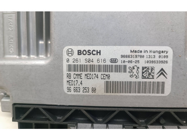 Řídící jednotka 9666325380, 0261S04616   Peugeot 5008 2010