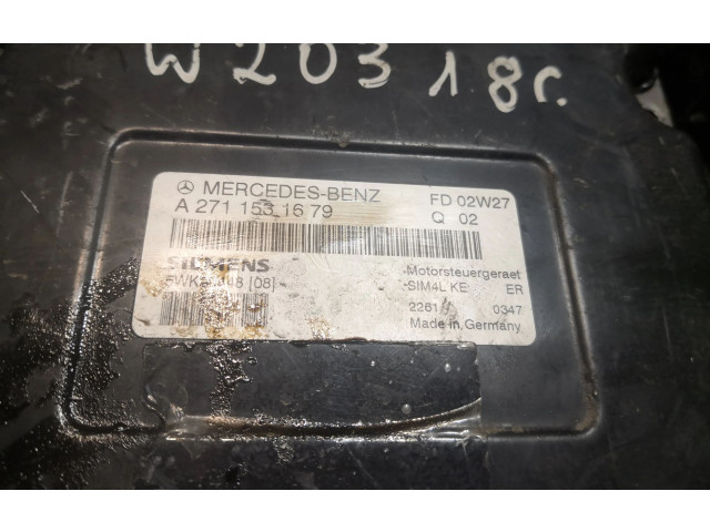 Řídící jednotka 2711531679, 2034621130   Mercedes-Benz C W203 2003