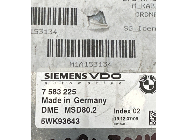 Řídící jednotka 7583225, 9147196   BMW 3 E92 E93 2009