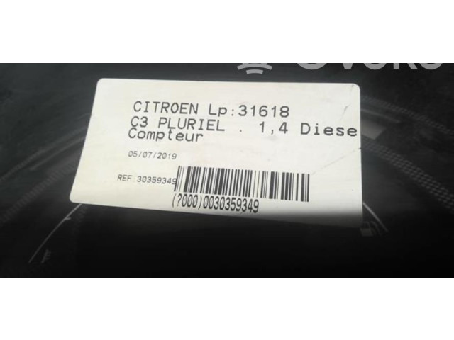 Přístrojová deska  Citroen C3 Pluriel 2005 00006105ET  