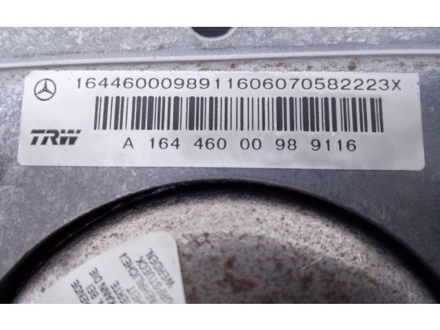 Подушка безопасности водителя A16446000989116, E1-A2-35-1   Mercedes-Benz ML W164