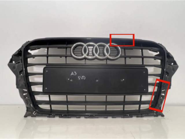 Передняя решётка Audi A3 S3 8V 2013-2019 года 8V3853651      