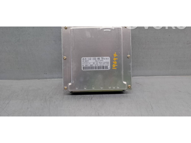 Блок управления двигателя A1121530879, 0261207573   Mercedes-Benz CLK A208 C208