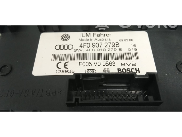 Pojistková skříňka Řídící jednotka BSM 4F0907279B, 4F0907279AE   Audi A6 S6 C6 4F 2006