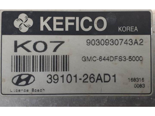 Řídící jednotka 9030930743A2, GMC644DFS35000   Hyundai Accent 2005